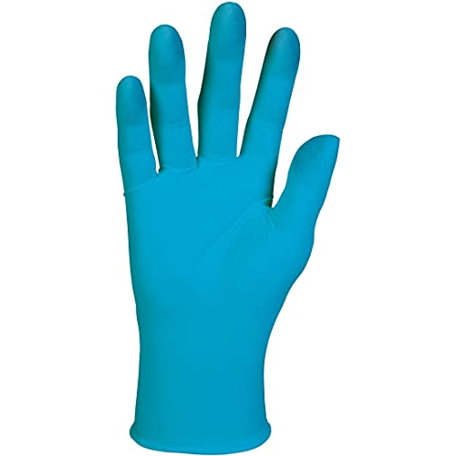 KleenGuard G10 Beidseitig tragbare Nitrilhandschuhe 57372 – Blau, M, 1x100 (100 Handschuhe) von KleenGuard
