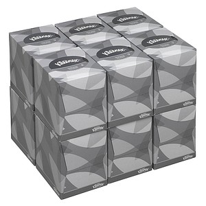 Kleenex® Kosmetiktücherbox, 12x 90 Tücher von Kleenex®