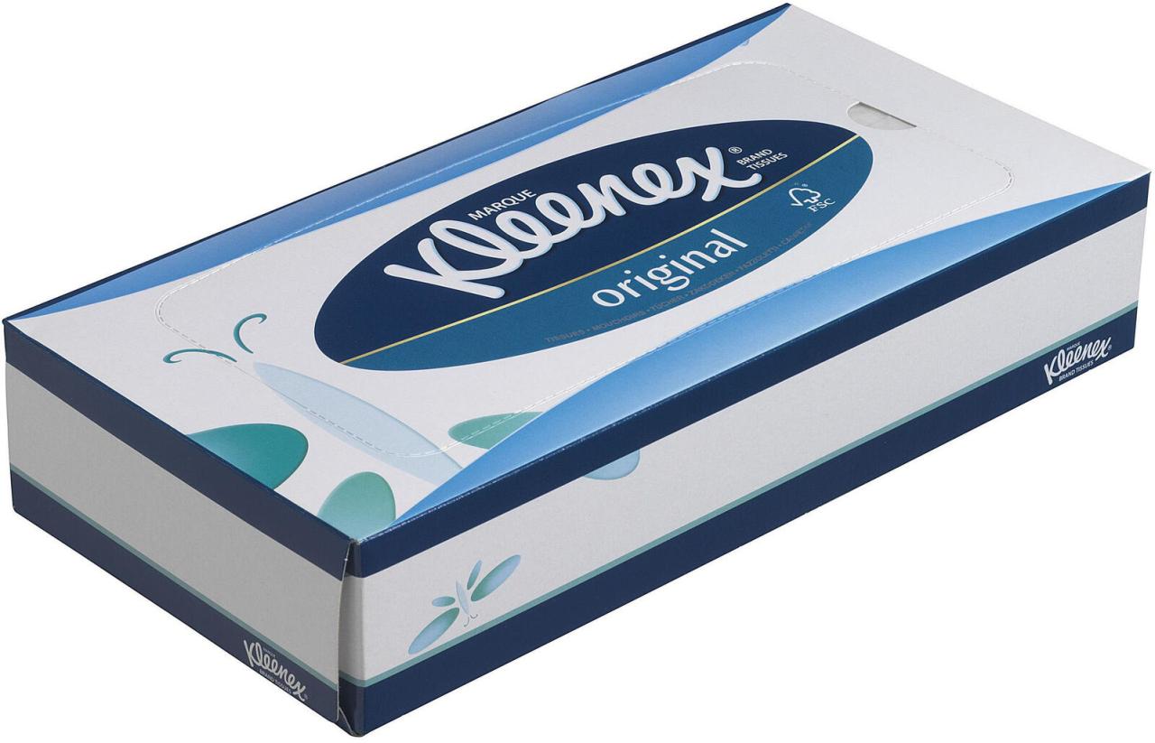 Kleenex® Kosmetiktücherbox 3-lagig von Kleenex®