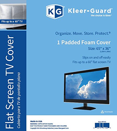 kleer-guard flach Screen TV Cover. 165,1 x 91,4 cm passt für bis zu eine 152,4 cm Flache TV-Bildschirm kleer-guard flach Screen TV Cover. 165,1 x 91,4 cm passt für bis zu eine 152,4 cm Flache TV-Bildschirm von Kleer-Guard