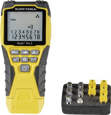 Klein Tools Scout Pro 3 Starter Kit - Netzwerktester (VDV501-851) von Klein Tools