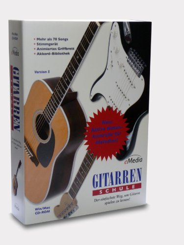 eMedia Gitarren Schule. Volume 1. Version 5: Der einfachste Weg, um Gitarre spielen zu lernen von Klemm Music Technology
