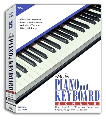 eMedia Klavier- und Keyboard Schule Vol. 1, Version 2. Windows Vista, XP und Mac OS X 10.4 von Klemm