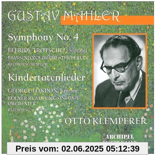 Mahler:Symphony No 4 Mahler:Symphony No 4 von Klemperer