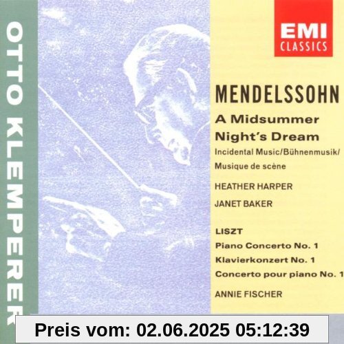 Sommernachtstraum / Klavierkonzert 1 u.a. Sommernachtstraum / Klavierkonzert 1 u.a. von Klemperer