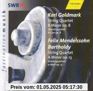 Streichquartette Von Goldmark und Mendelssohn von Klenke Quartett