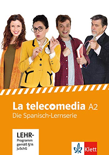 La telecomedia A2: Spanisch in 10 Minuten. Video-DVD von Klett Sprachen GmbH