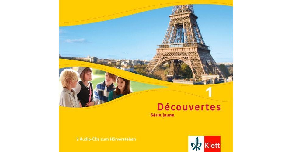 Klett Verlag Hörspiel-CD Découvertes. Série jaune (ab Klasse 6). Ausgabe ab 2012. Bd.1, 3 Au... von Klett Verlag