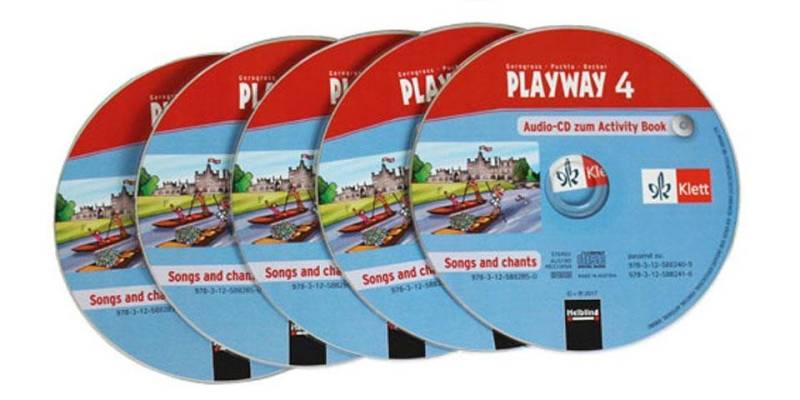 Klett Verlag Hörspiel-CD Playway ab Klasse 1. 4. Schuljahr. Schüler-Audio-CD 5er-Pack von Klett Verlag