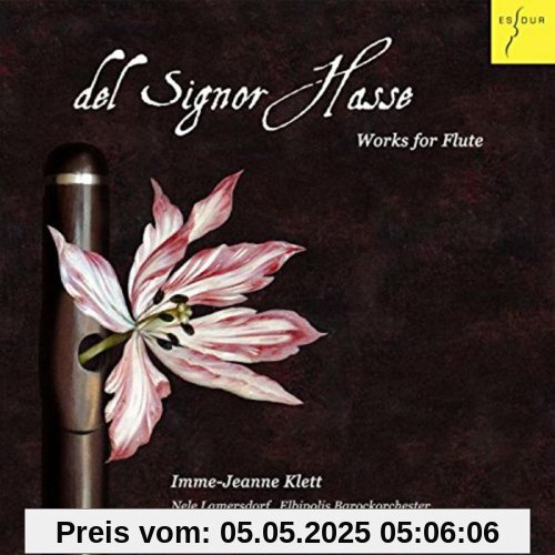 Del Signor Hasse-Werke für Flöte von Klett