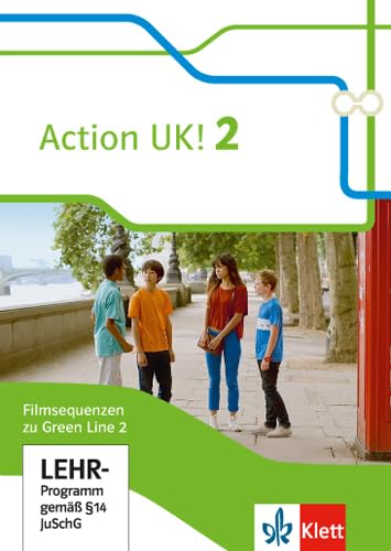 Green Line 2 Action UK!: Filmsequenzen zu Green Line 2 auf DVD Klasse 6 von Klett