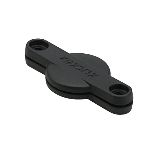 Asista Teile fürs Rad Unisex – Erwachsene KlickFix Halterung, Schwarz, One Size von KlickFix