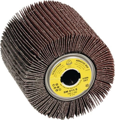 Klingspor Satinierwalze SM 611 S 120 braun Ø100xB100mm 19mm 93076 Klingspor Satinierwalze SM 611 S 120 braun Ø100xB100mm 19mm 93076 von Klingspor