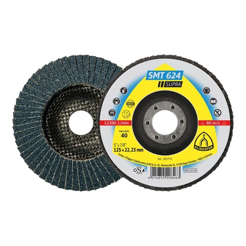 Klingspor Smt 624 Schleifmopte Ller, 115 X 22,23 Mm Korn 50 G Klingspor Smt 624 Schleifmopte Ller, 115 X 22,23 Mm Korn 50 G von Klingspor