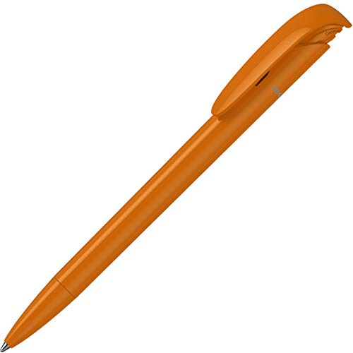 250 Stück Druckkugelschreiber "Jona Recycling" In Orange von Klio-Eterna