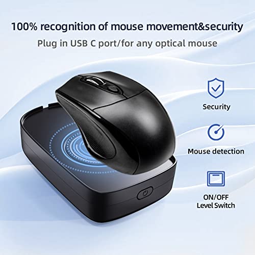 Kliplinc Mover Mouse Mausbewegungssimulator mit EIN/AUS-Schalter zum Aufwecken des Computers, H?lt Den PC Aktiv von Kliplinc