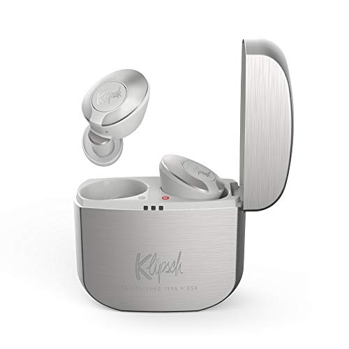 Klipsch, T5II True Wireless Silver, Bluetooth, Intraaural von Klipsch