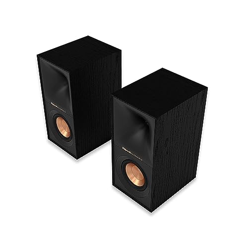 Klipsch R-40M Black (Paar) - Regallautsprecher Schwarz 4,25 Zoll Woofer 50 W / 200 W - 8 Ohm, Mediano von Klipsch