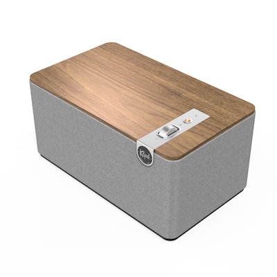 Klipsch The Three PLUS Bluetooth-Lautsprecher, Walnuss von Klipsch