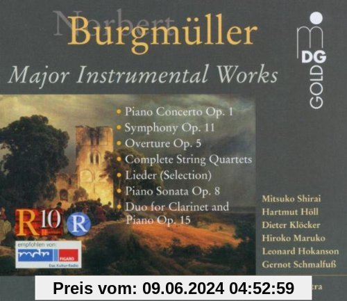 Instrumentalwerke und Lieder von Klöcker