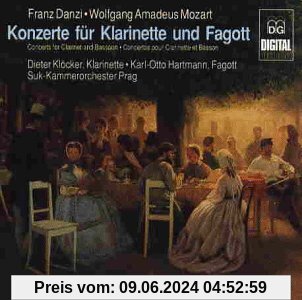 Konzerte für Klarinette und Fagott von Klöcker