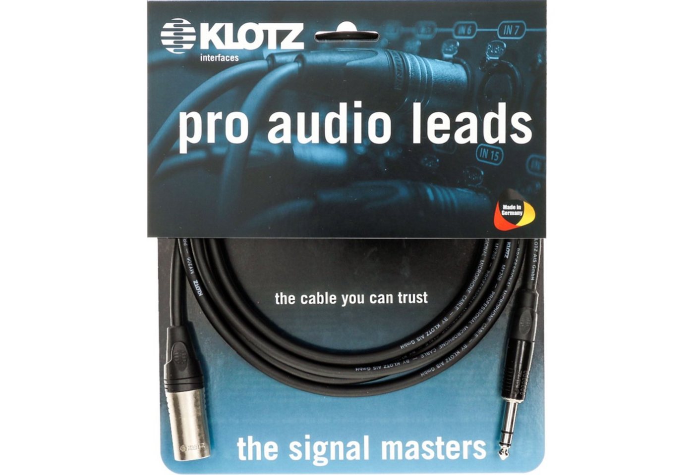 Klotz Cables Audio-Kabel, M1MS1K0500 Mikrofonkabek 5 m - Mikrofonkabel von Klotz Cables