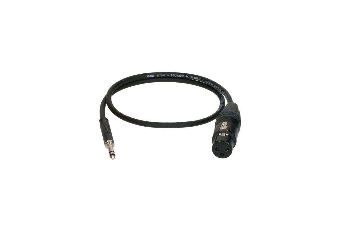 Klotz Cables Audio-Kabel, M4TF1-0030 Patchkabel 0,3 m - Stereo Patchkabel Klotz Cables Audio-Kabel, M4TF1-0030 Patchkabel 0,3 m - Stereo Patchkabel von Klotz Cables