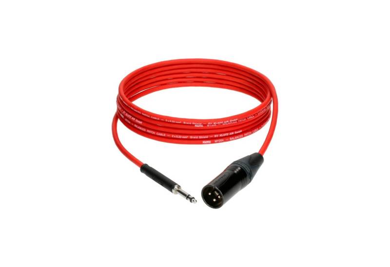 Klotz Cables Audio-Kabel, M4TM3-0300 Patchkabel 3 m - Stereo Patchkabel von Klotz Cables
