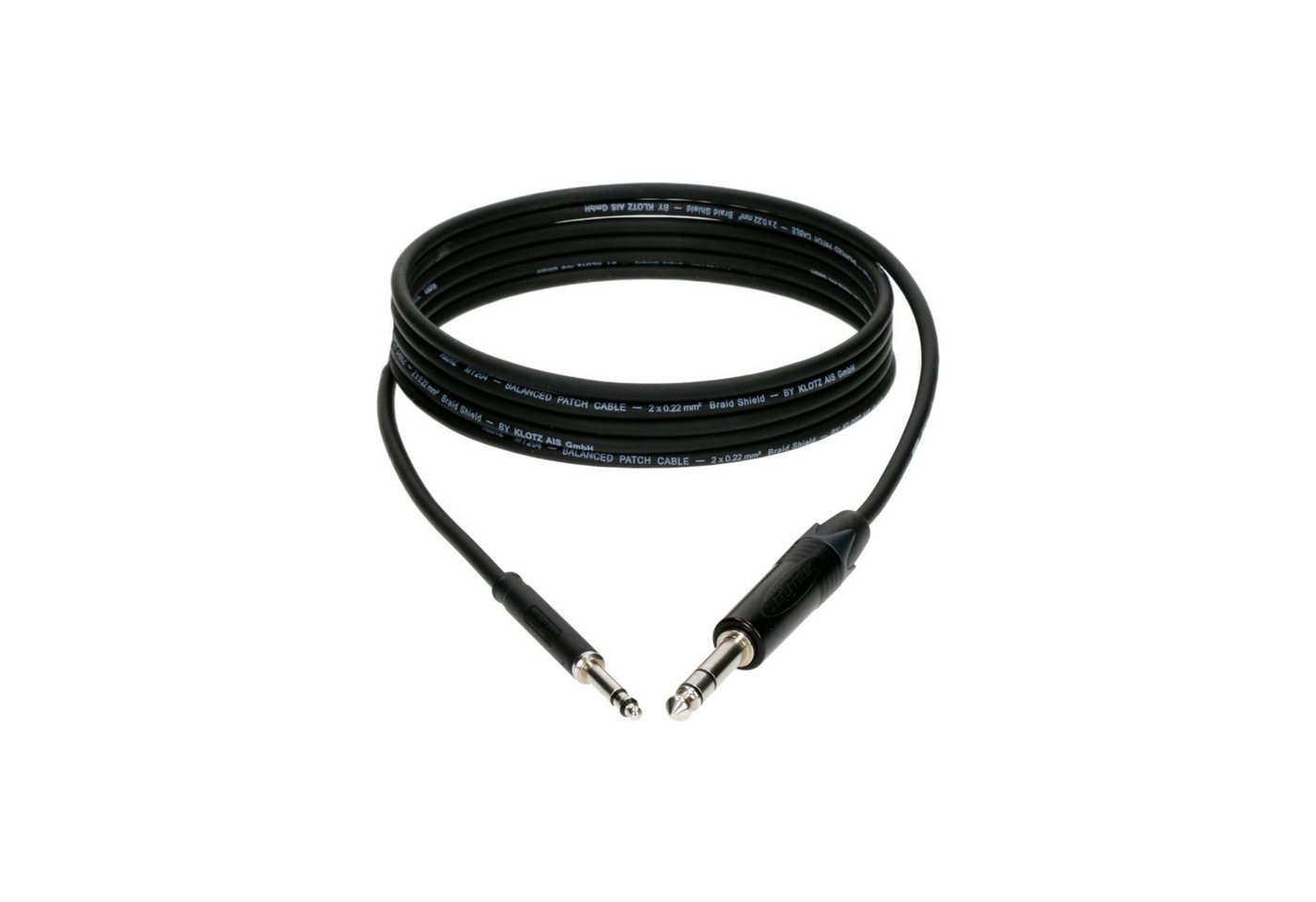 Klotz Cables Audio-Kabel, M4TS1-0300 Patchkabel stereo 3 m - Stereo Patchkabel Klotz Cables Audio-Kabel, M4TS1-0300 Patchkabel stereo 3 m - Stereo Patchkabel von Klotz Cables
