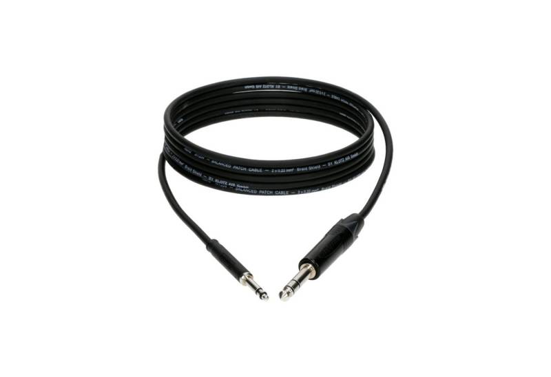 Klotz Cables Audio-Kabel, M4TS1-0300 Patchkabel stereo 3 m - Stereo Patchkabel von Klotz Cables
