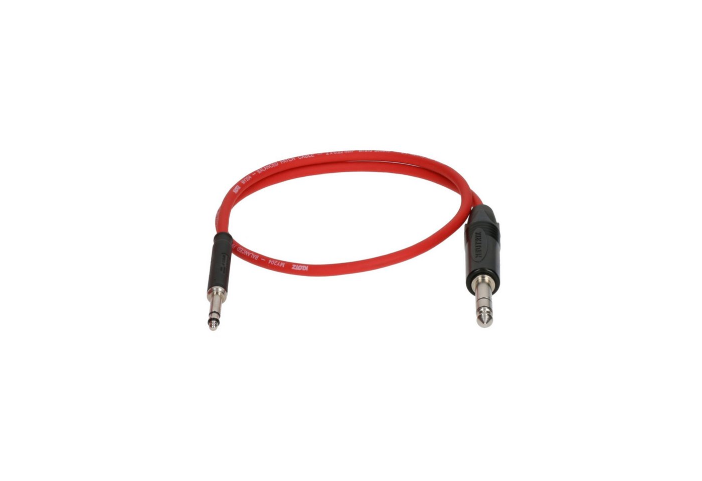 Klotz Cables Audio-Kabel, M4TS3-0060 Patchkabel stereo 0,6 m - Stereo Patchkabel Klotz Cables Audio-Kabel, M4TS3-0060 Patchkabel stereo 0,6 m - Stereo Patchkabel von Klotz Cables