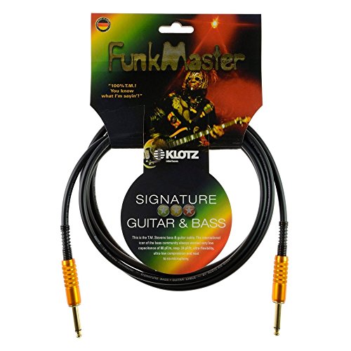 KLOTZ FunkMaster high end gitarren- & bass kabel (gerade - gerade) (3,0) von Klotz