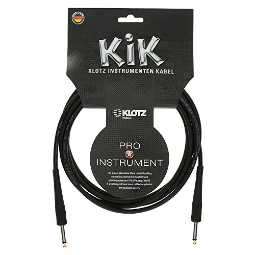 KLOTZ KIK instrumentenkabel (1,5, sw) von Klotz