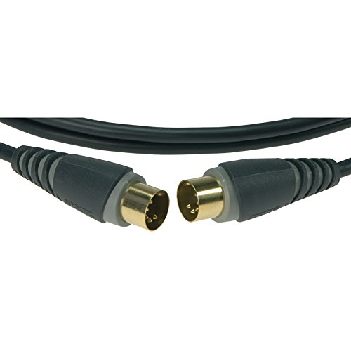 KLOTZ Midi-Kabel 5 pins belegt, Goldkontakt(6,0) von Klotz