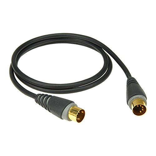 KLOTZ Midi-Kabel 5 pins belegt, Goldkontakt (1,8) von Klotz