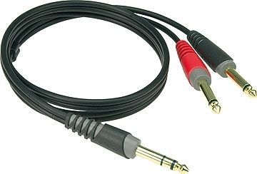 Klotz 1x Klinke stereo - 2x Klinke mono - Insert Kabel, AY1, 2m Klotz 1x Klinke stereo - 2x Klinke mono - Insert Kabel, AY1, 2m von Klotz
