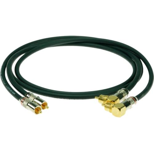 Klotz 0,9 m ALPA009 (PAAR) 6-poliger RCA Audio/Video-Stecker auf Stecker Indoor-Kabel für Fernseher, DVD-Player, Verstärker von Klotz
