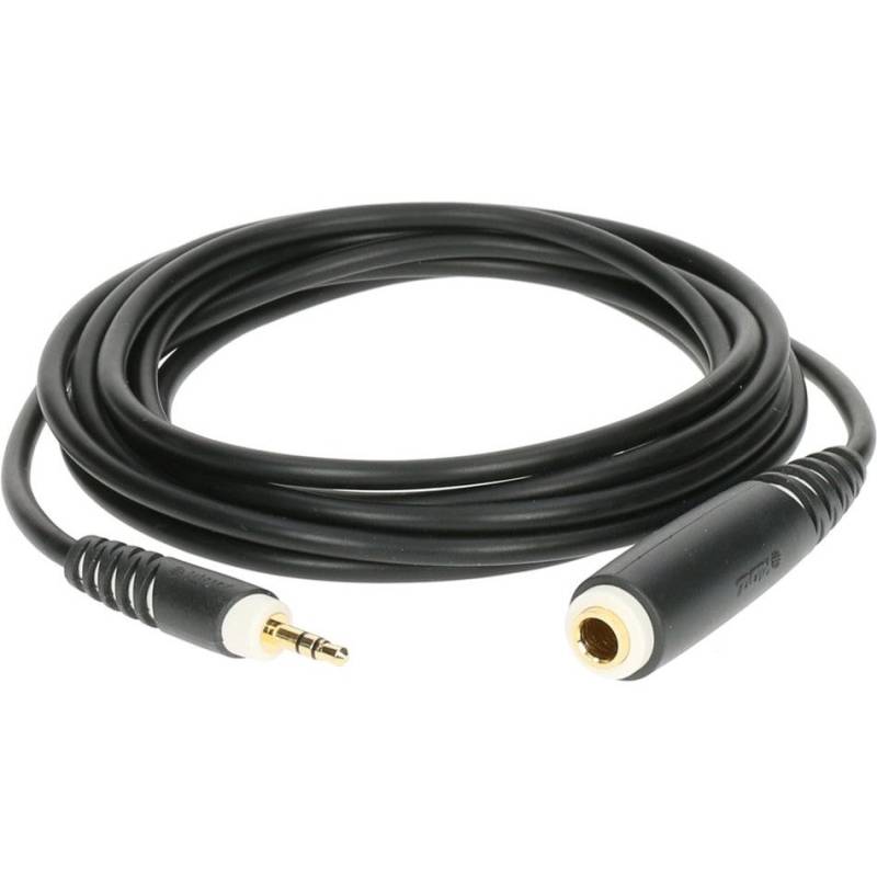 Klotz AS-EX30300 3-Metre Extension Cable for Headphones, Gold-Plated Jack/Mini-Jack von Klotz