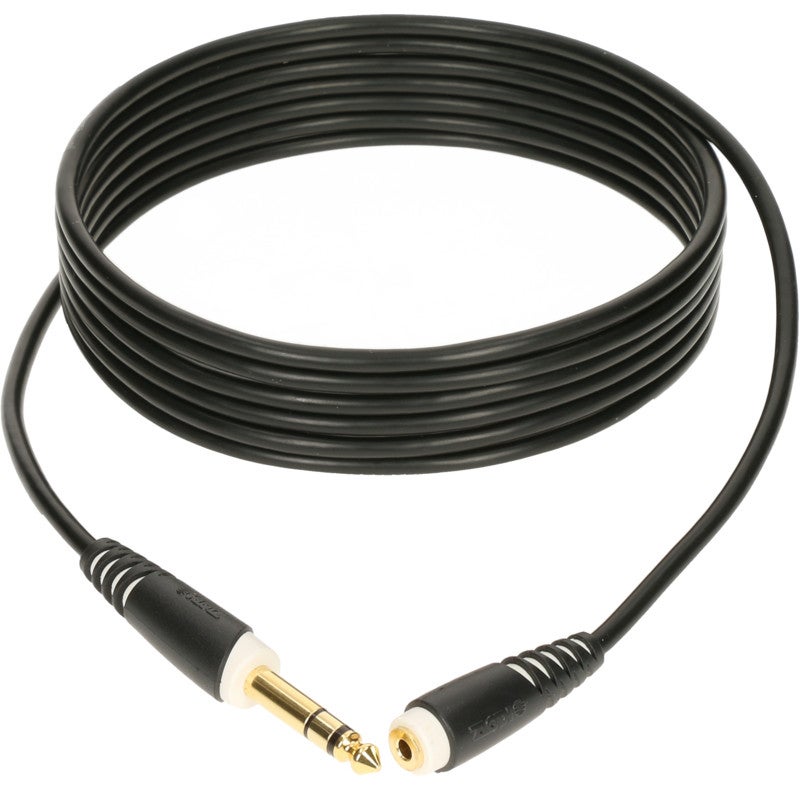 Klotz AS-EX60300 Headphone Extension Cord (Jack - Mini-Jack), 3m von Klotz
