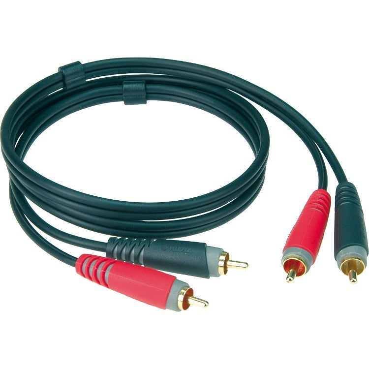 Klotz AT-CC0200 Cinch-Kabel, vergoldete Kontakte, 2 m Klotz AT-CC0200 Cinch-Kabel, vergoldete Kontakte, 2 m von Klotz