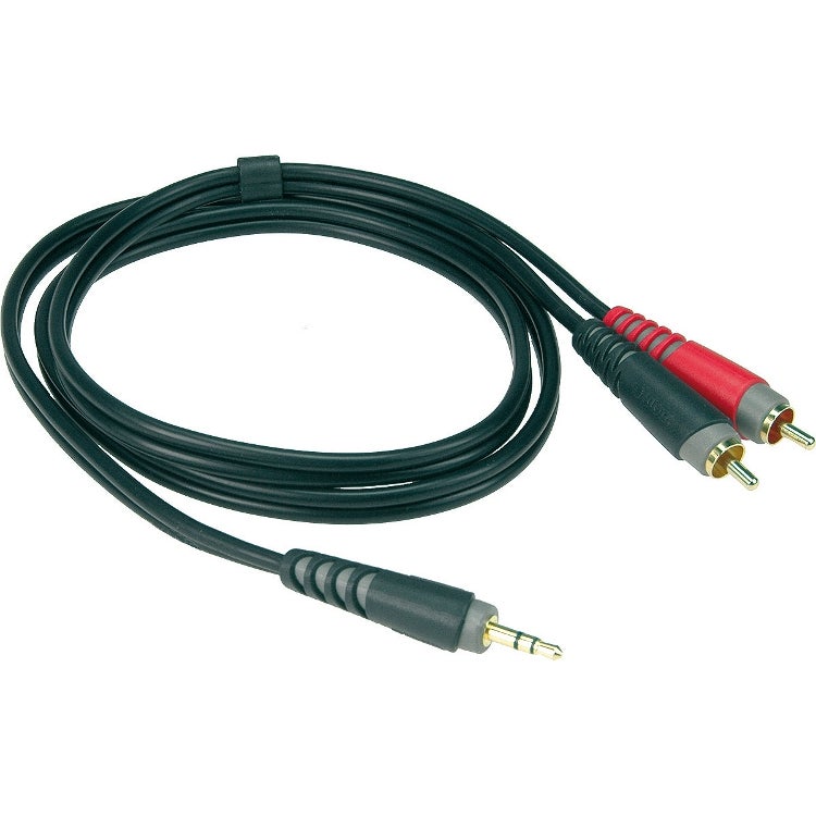 Klotz AY7-0300 Adapterkabel 2x Cinch - 1x Miniklinke 3polig, 3 m Klotz AY7-0300 Adapterkabel 2x Cinch - 1x Miniklinke 3polig, 3 m von Klotz