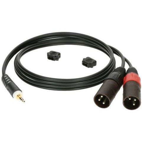 Klotz AY9-0100 2x M-XLR to Mini-Jack Cable, 3m Klotz AY9-0100 2x M-XLR to Mini-Jack Cable, 3m von Klotz