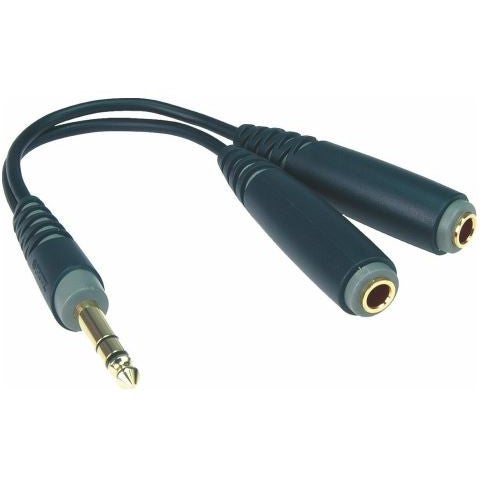 Klotz AYB-1 1x Male Jack - 2x Female Jack Y-Adapter, 20cm Klotz AYB-1 1x Male Jack - 2x Female Jack Y-Adapter, 20cm von Klotz
