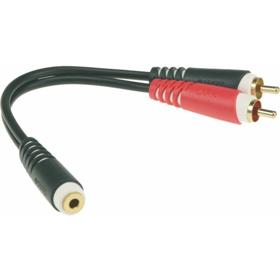 Klotz AYS-6 Stereo Mini-Jack - 2x Male RCA Cable, 0.2m Klotz AYS-6 Stereo Mini-Jack - 2x Male RCA Cable, 0.2m von Klotz