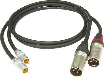 Klotz Cinch Stecker - XLR 3p. male / ALPM015 / 1,5m Klotz Cinch Stecker - XLR 3p. male / ALPM015 / 1,5m von Klotz