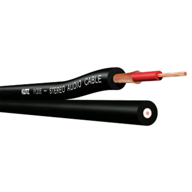 Klotz IY205 Stereo Patchkabel auf Rolle (100 m) von Klotz