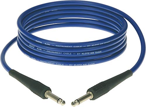 Klotz Instrumentenkabel 4,5 m blau von Klotz