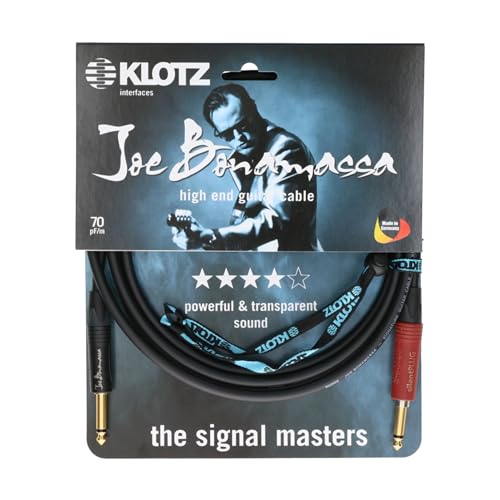 Klotz JBNPSP060 Joe Bonamassa Guitar Cable 6 m - Instrumentenkabel Klotz JBNPSP060 Joe Bonamassa Guitar Cable 6 m - Instrumentenkabel von Klotz