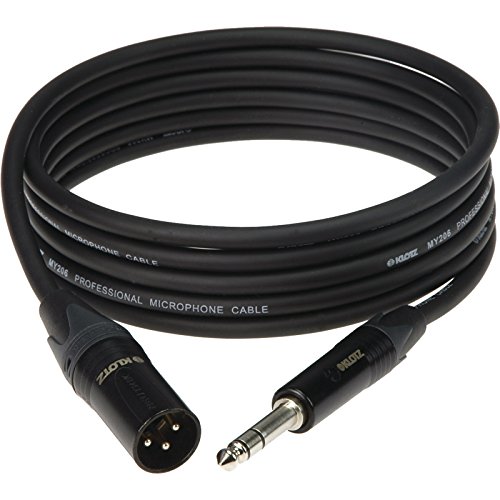 Klotz - Kabel XLR/Klinke XLR 3p männlich – Klinkenstecker 3p / Neutrik / M1MS*B 10m von Klotz