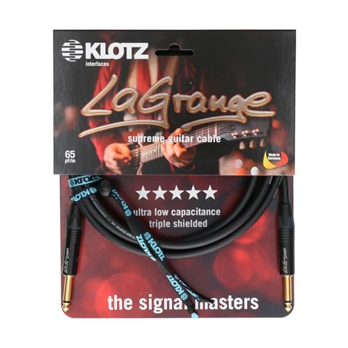 Klotz LA-GPP0600 LaGrange GOLD Guitar Cable 6 m - Instrumentenkabel Klotz LA-GPP0600 LaGrange GOLD Guitar Cable 6 m - Instrumentenkabel von Klotz